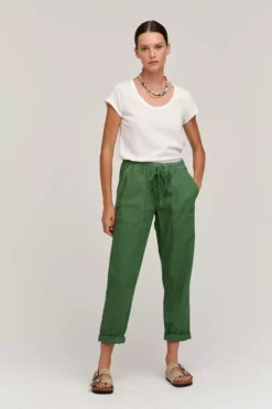 Velvet By Graham & Spencer MISTY COTTON TWILL PANT Womens