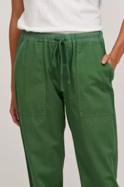 Velvet By Graham & Spencer MISTY COTTON TWILL PANT Womens