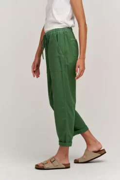 Velvet By Graham & Spencer MISTY COTTON TWILL PANT Womens