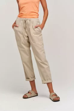 Velvet By Graham & Spencer MISTY COTTON TWILL PANT Womens