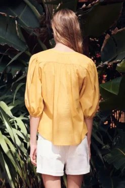 Velvet By Graham & Spencer EMBERLY BUTTON-UP BLOUSE Womens