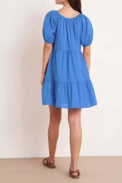 Velvet By Graham & Spencer Womens RENELLE PUFF SLEEVE DRESS