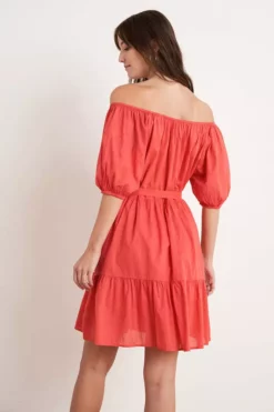 Velvet By Graham & Spencer Womens RENELLE PUFF SLEEVE DRESS 11 Velvet By Graham & Spencer Womens RENELLE PUFF SLEEVE DRESS