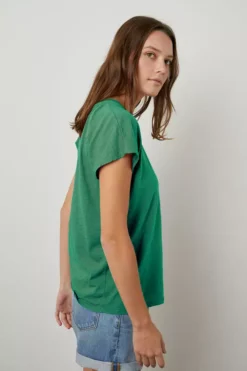 Velvet By Graham & Spencer TOOTSI CREW NECK TEE Womens