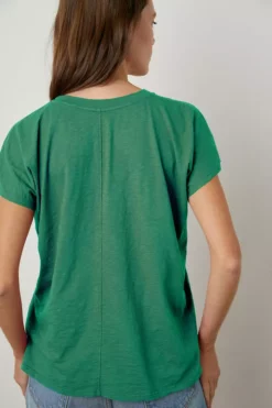 Velvet By Graham & Spencer TOOTSI CREW NECK TEE Womens