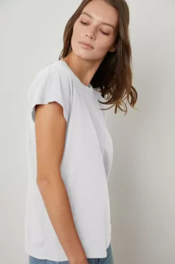 Velvet By Graham & Spencer TOOTSI CREW NECK TEE Womens