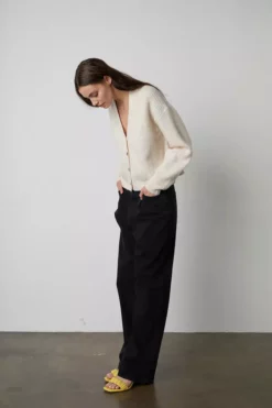 Velvet By Graham & Spencer FRIDA BUTTON FRONT CARDIGAN