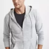 Velvet By Graham & Spencer LOUDON COZY HEATHER JERSEY ZIP HOODIE