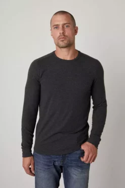 Velvet By Graham & Spencer BRONSON COZY JERSEY KNIT SHIRT