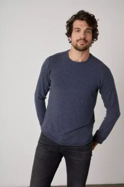 Velvet By Graham & Spencer BRONSON COZY JERSEY KNIT SHIRT