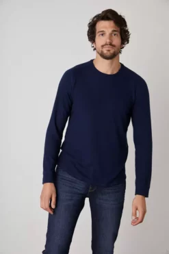 Velvet By Graham & Spencer BRONSON COZY JERSEY KNIT SHIRT