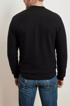 Velvet By Graham & Spencer Mens CABE COZY JERSEY BOMBER JACKET