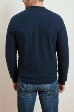 Velvet By Graham & Spencer Mens CABE COZY JERSEY BOMBER JACKET