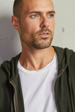 Velvet By Graham & Spencer LOUDON ZIP HOODIE