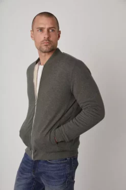 Velvet By Graham & Spencer MILES ZIP-UP JACKET