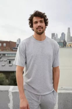 Velvet By Graham & Spencer NEWALL CREW NECK SHIRT Mens