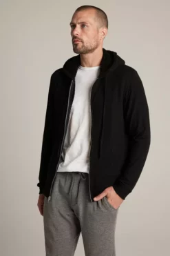 Velvet By Graham & Spencer Mens SALVADORE SHERPA LINED HOODIE