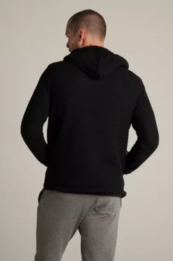 Velvet By Graham & Spencer Mens SALVADORE SHERPA LINED HOODIE