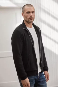 Velvet By Graham & Spencer SOLOMON BOMBER JACKET Mens