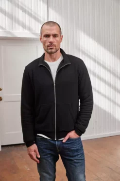 Velvet By Graham & Spencer SOLOMON BOMBER JACKET Mens