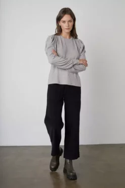 Velvet By Graham & Spencer VERA CORDUROY WIDE LEG PANT Womens