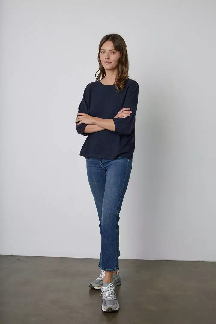 Velvet By Graham & Spencer Womens MAKAYLA CREW NECK PULLOVER 9 Velvet By Graham & Spencer Womens MAKAYLA CREW NECK PULLOVER