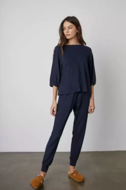 Velvet By Graham & Spencer JUDY DRAWSTRING SWEATPANT