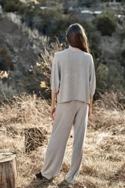 Velvet By Graham & Spencer TYLER WIDE LEG LOUNGE PANT Womens