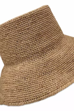Velvet By Graham & Spencer CHIC CROCHET BUCKET HAT Womens