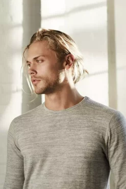 Velvet By Graham & Spencer BRONSON COZY JERSEY KNIT TOP