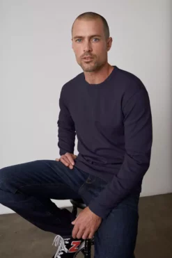 Velvet By Graham & Spencer ADAM CREW NECK TEE