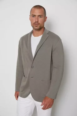 Velvet By Graham & Spencer BENJAMIN COTTON BLEND BLAZER