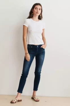 Velvet By Graham & Spencer Womens THALIA SKINNY JEAN BY BAYFLOW X VELVET