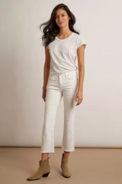 Velvet By Graham & Spencer TWIGGY HIGH RISE CROP JEAN 7 Velvet By Graham & Spencer TWIGGY HIGH RISE CROP JEAN