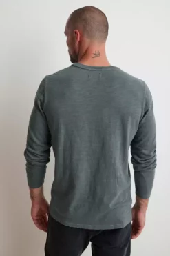 Velvet By Graham & Spencer JACKSON DISTRESSED SLUB TEE