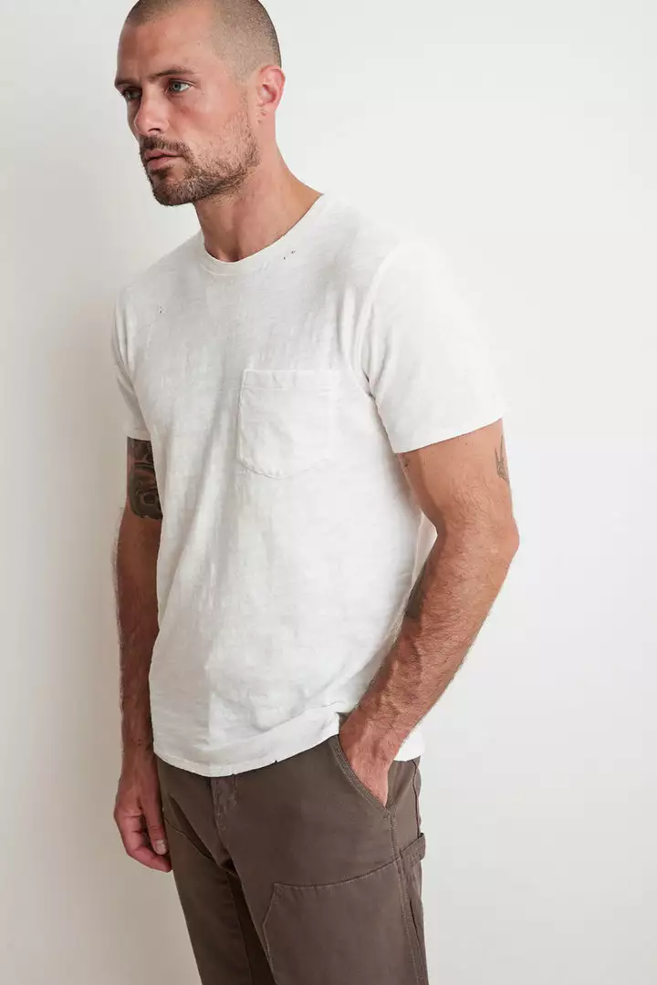 Velvet By Graham & Spencer DAVY DISTRESSED SLUB TEE 6 Velvet By Graham & Spencer DAVY DISTRESSED SLUB TEE