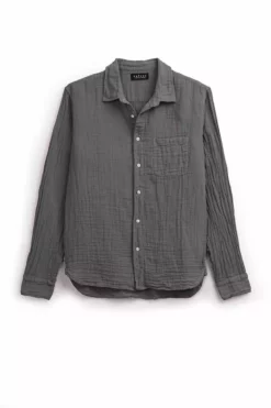 Velvet By Graham & Spencer Mens ELTON COTTON WOVEN BUTTON-UP SHIRT