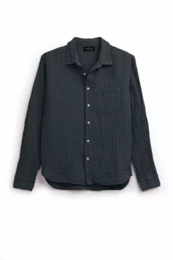 Velvet By Graham & Spencer Mens ELTON COTTON WOVEN BUTTON-UP SHIRT