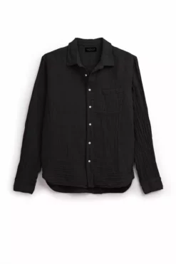 Velvet By Graham & Spencer ELTON COTTON WOVEN BUTTON-UP SHIRT Mens