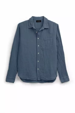 Velvet By Graham & Spencer Mens ELTON COTTON WOVEN BUTTON-UP SHIRT
