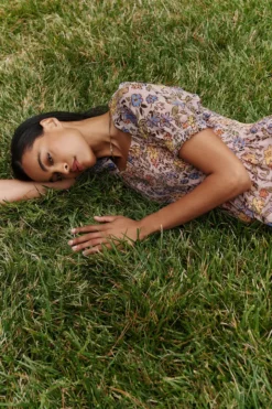 Velvet By Graham & Spencer ESTELLA FLORAL PRINT DRESS Womens 9 Velvet By Graham & Spencer ESTELLA FLORAL PRINT DRESS Womens