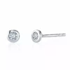 Velvet By Graham & Spencer Accessories SIMPLE STUDS IN SILVER BY SLOAN