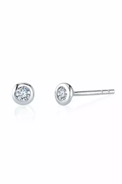 Velvet By Graham & Spencer Accessories SIMPLE STUDS IN SILVER BY SLOAN