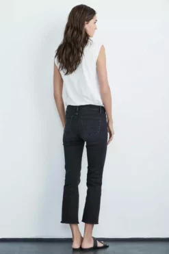 Velvet By Graham & Spencer TWIGGY HIGH RISE CROP JEAN 7 Velvet By Graham & Spencer TWIGGY HIGH RISE CROP JEAN