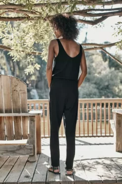 Velvet By Graham & Spencer CELYN COTTON SLUB JUMPSUIT Womens