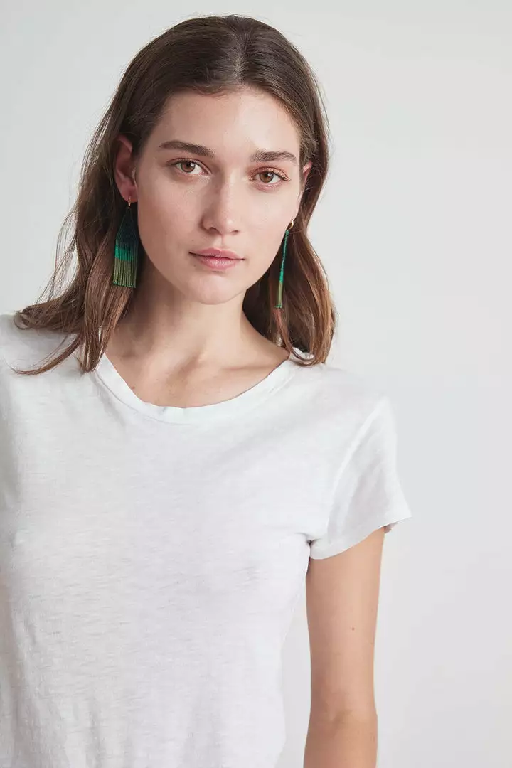 FRANJA BEADED FRINGE EARRINGS BY BLUMA PROJECT Womens 13 FRANJA BEADED FRINGE EARRINGS BY BLUMA PROJECT Womens