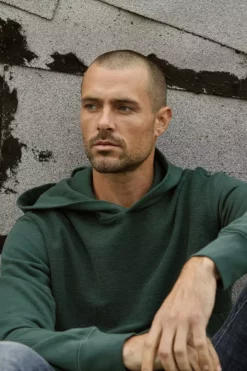 Velvet By Graham & Spencer CURRAN FRENCH TERRY HOODIE Mens