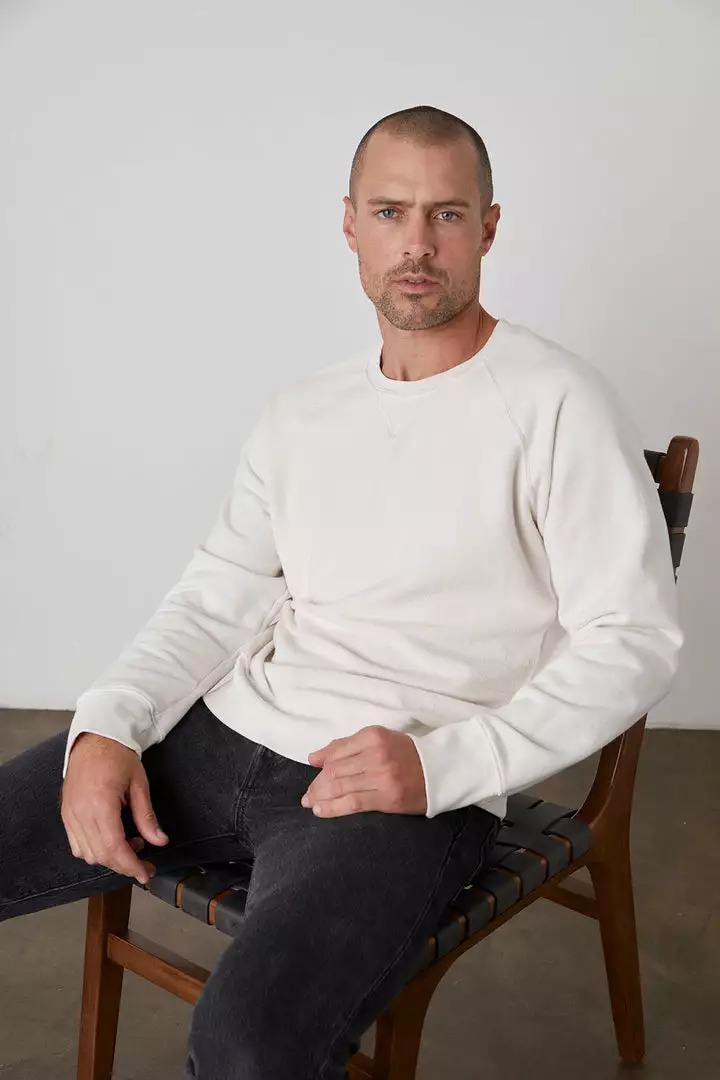 Velvet By Graham & Spencer DRAKE CREW NECK SWEATSHIRT Mens 10 Velvet By Graham & Spencer DRAKE CREW NECK SWEATSHIRT Mens