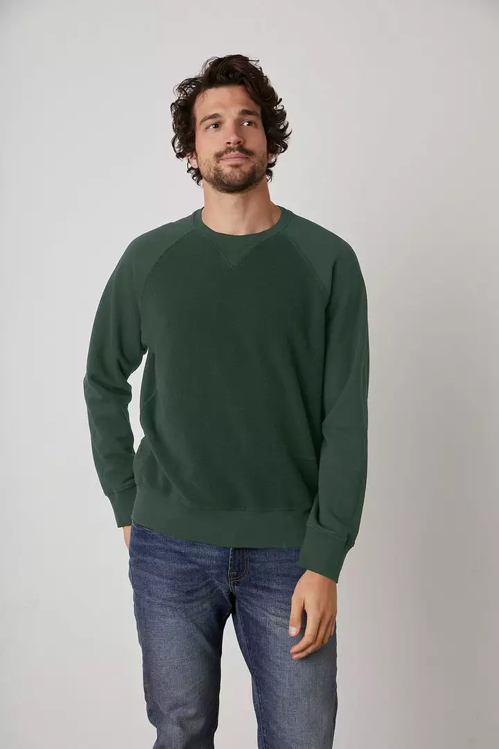 Velvet By Graham & Spencer DRAKE CREW NECK SWEATSHIRT Mens 1 Velvet By Graham & Spencer DRAKE CREW NECK SWEATSHIRT Mens