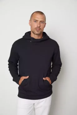 Velvet By Graham & Spencer Mens ISSAC PULLOVER HOODIE